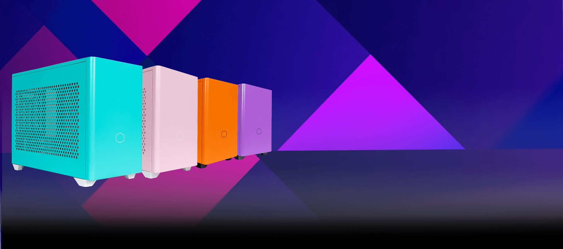 MasterBox NR200P（シアン・パープル・ピンク・オレンジ）｜Cooler